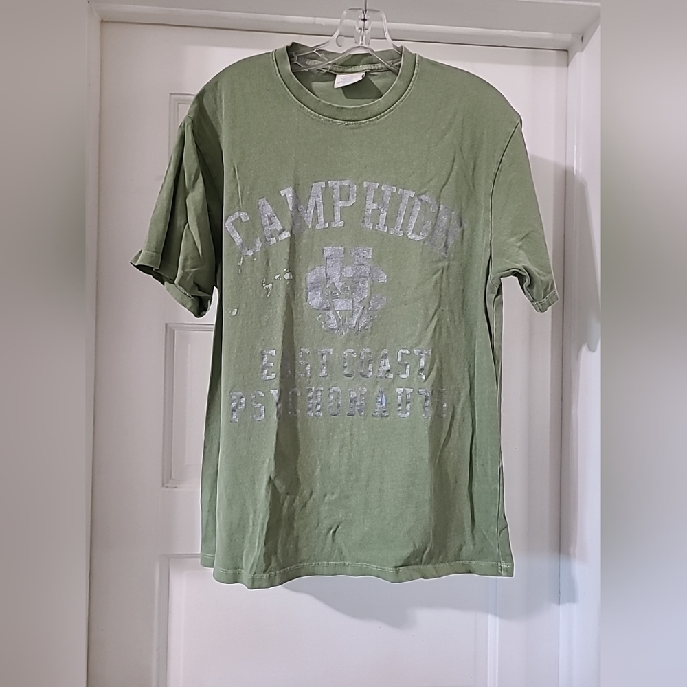 Camp high varsity Green T-shirt Size Small